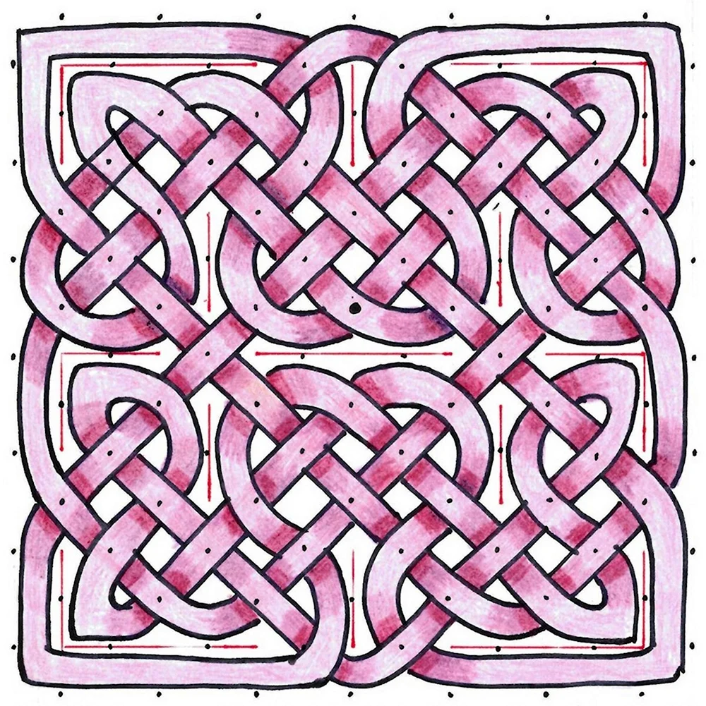 Плетеный орнамент