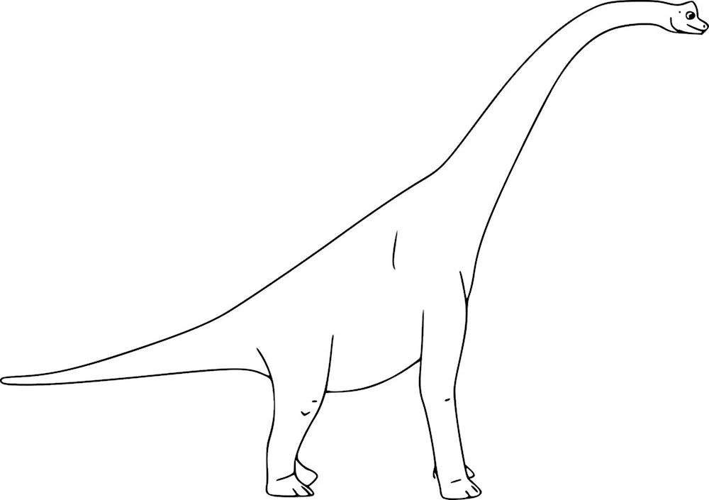 Поезд динозавров Брахиозавр