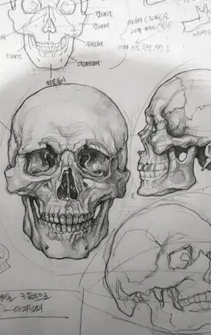 Пропорции черепа для рисования