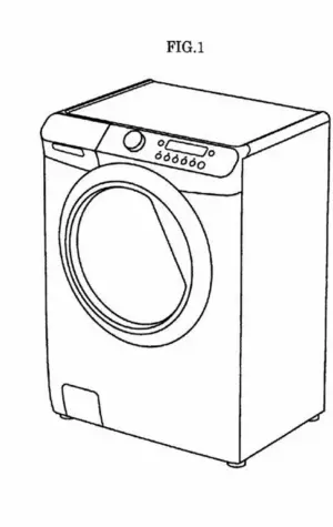 Раскраска стиральная машина Занусси