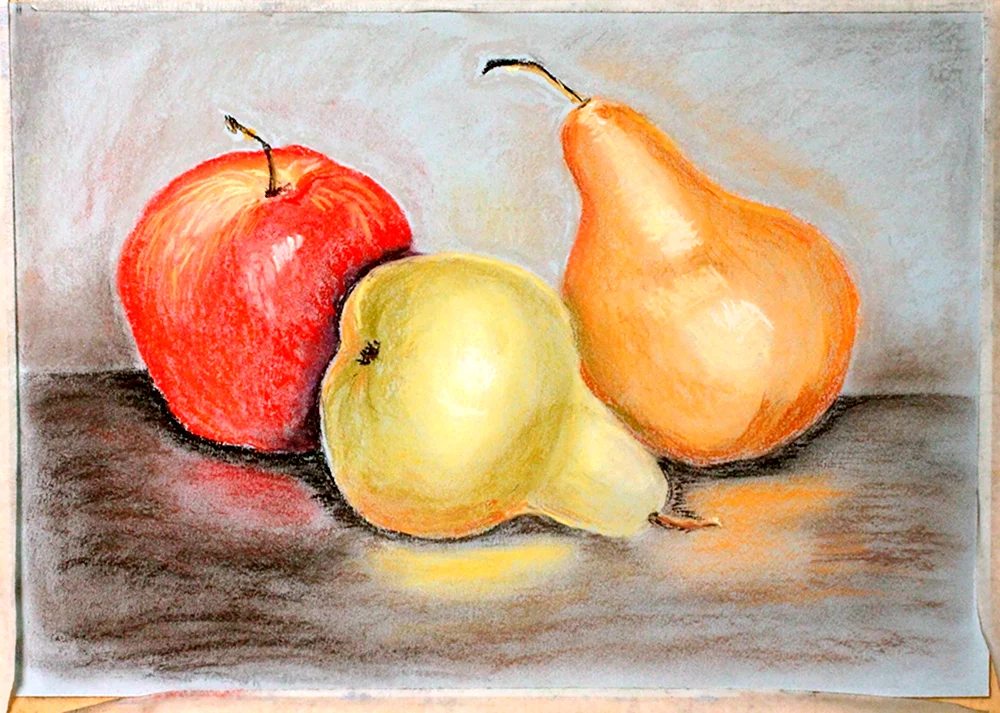 Рисование фруктов