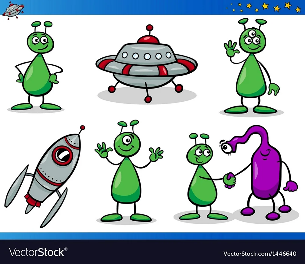 Рисование с детьми инопланетяне