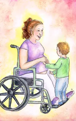 Рисование с детьми инвалидами