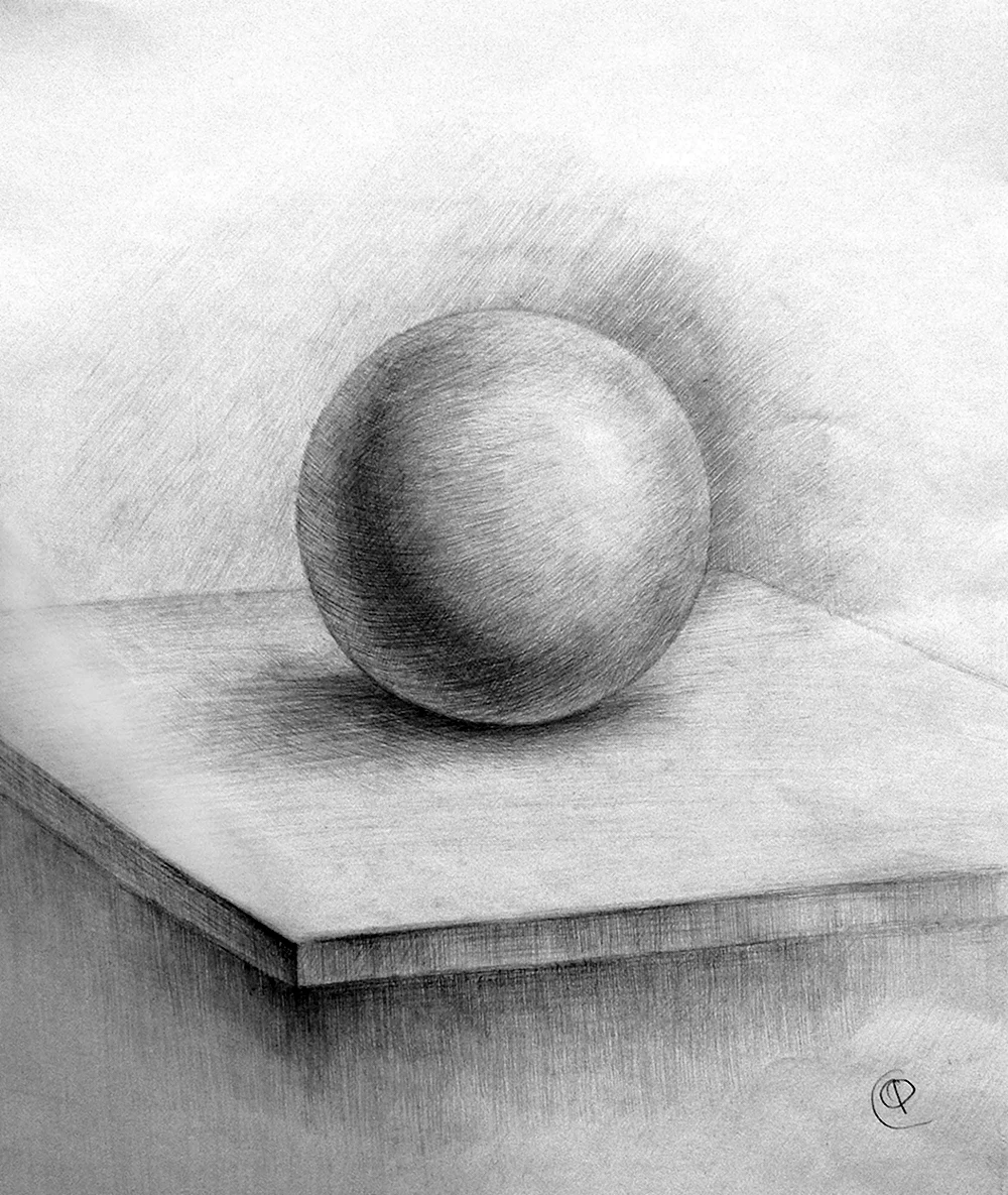 Рисование шара