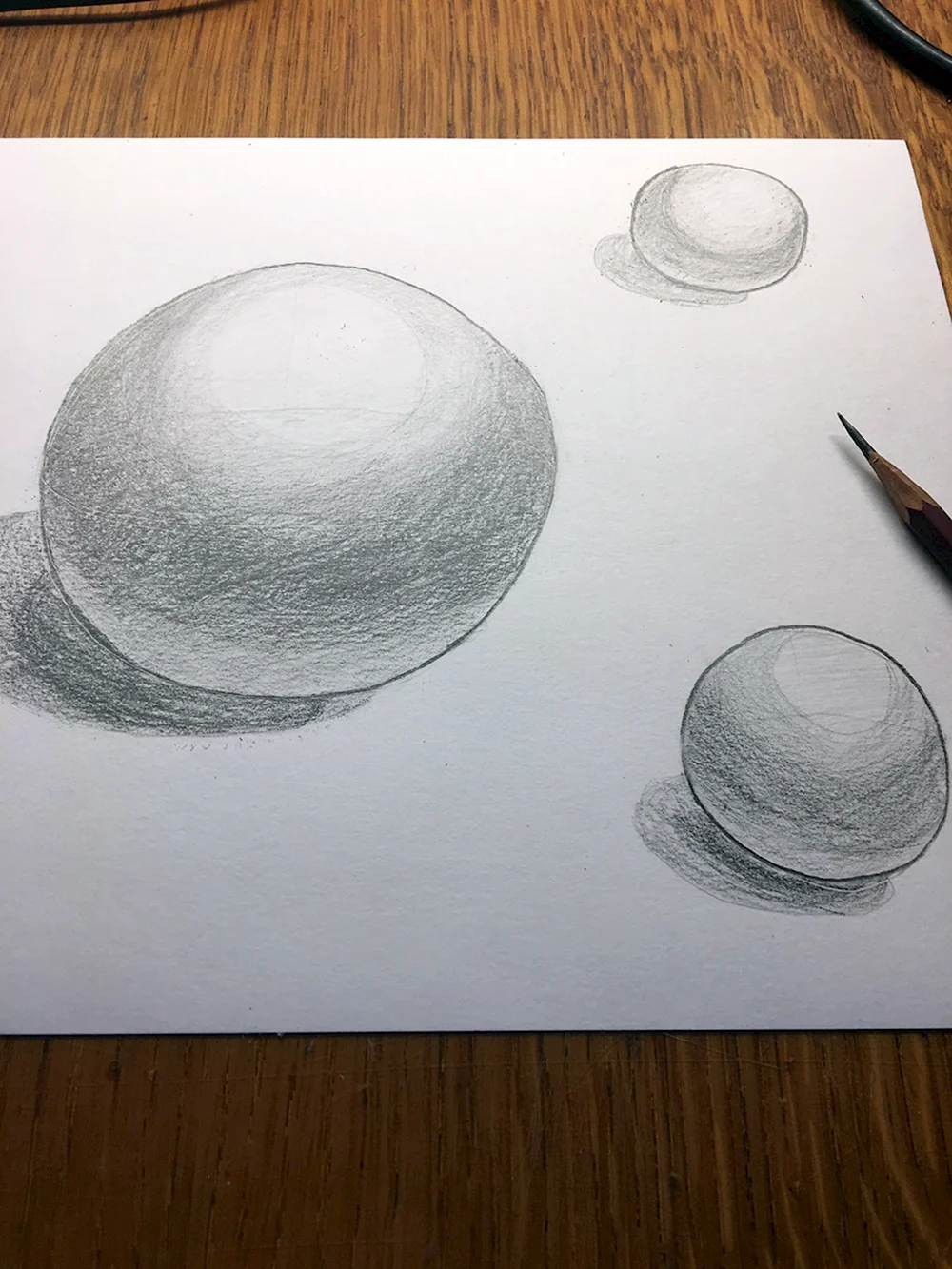 Рисование шара
