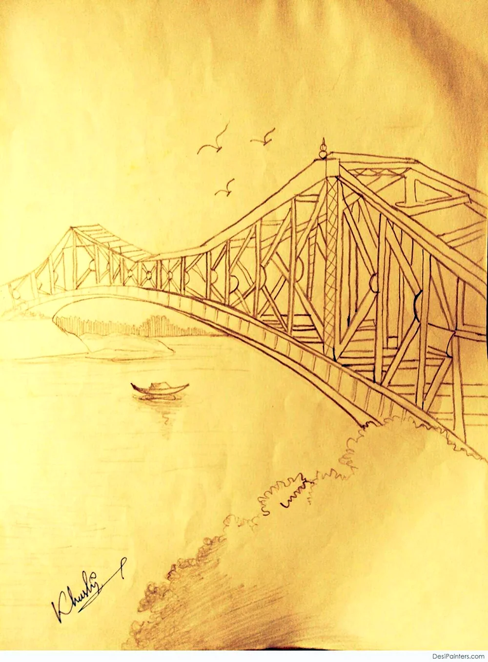 Рисунки мостов для срисовки