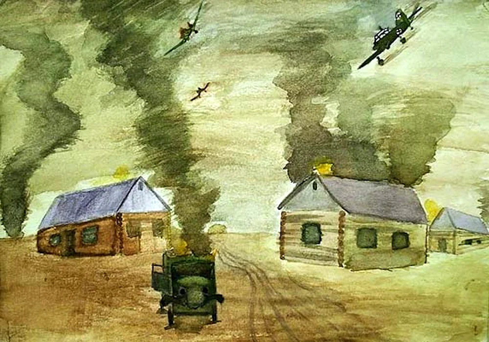 Рисунки о войне