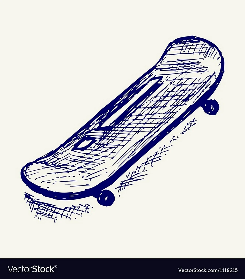 Скейтборд Doodle