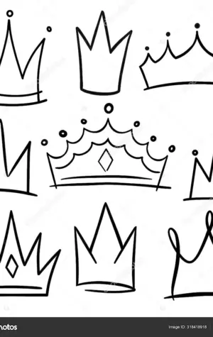 Схематичное изображение короны