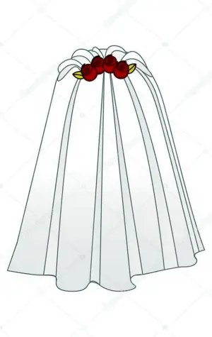 Свадебное платье мультяшное