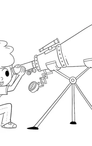 Телескоп для раскрашивания