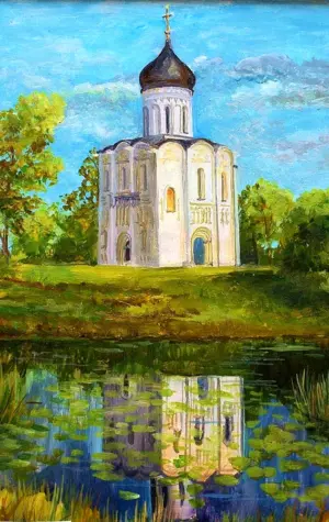 Церковь Покрова на Нерли живопись