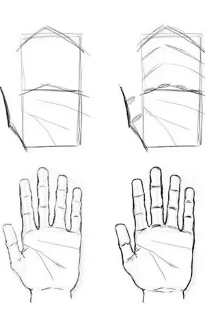 Уроки рисования рук