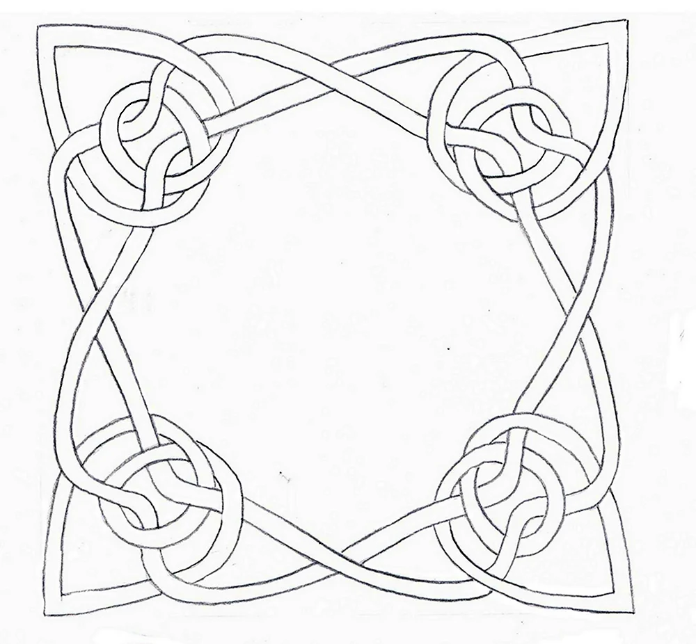 Узоры для рисования Кельтские