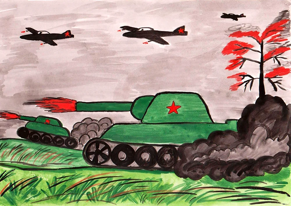 Великая Отечественная война 1941-1945 рисунки