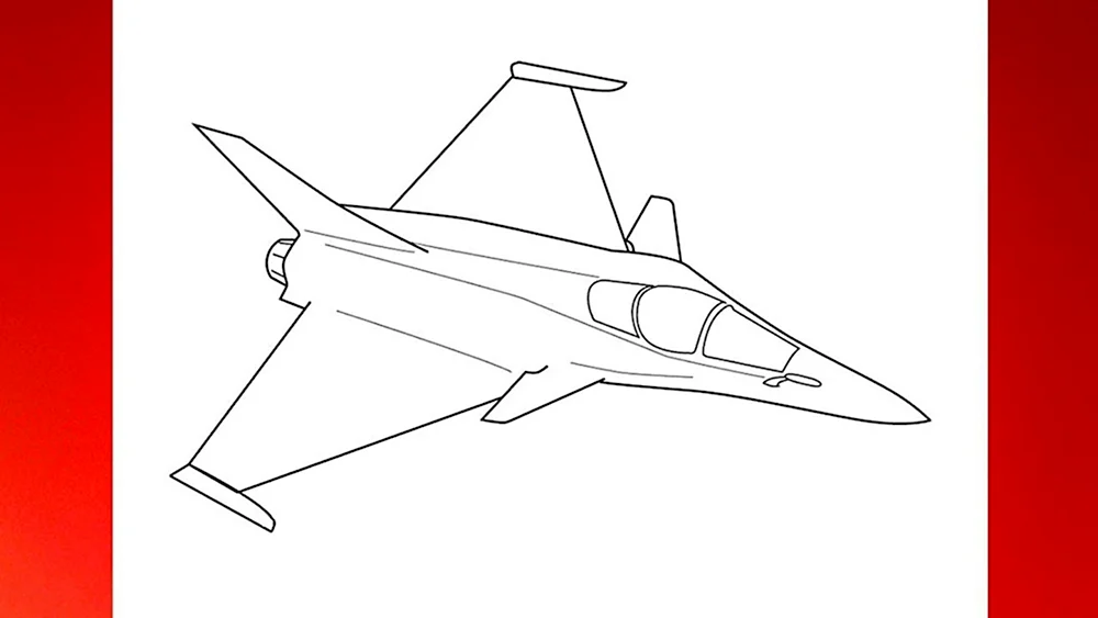 Военные самолеты для рисования