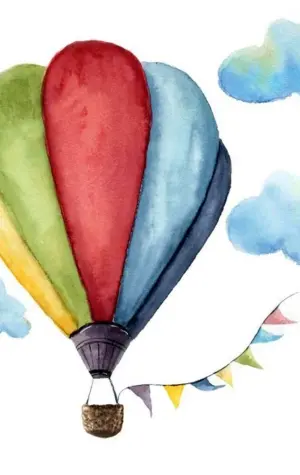 Воздушный шар иллюстрация