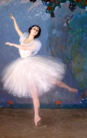 Анна Павлова в балете Сильфиды