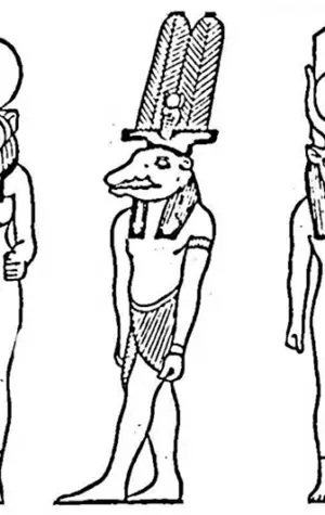 Боги древнего Египта 5 класс рисунок