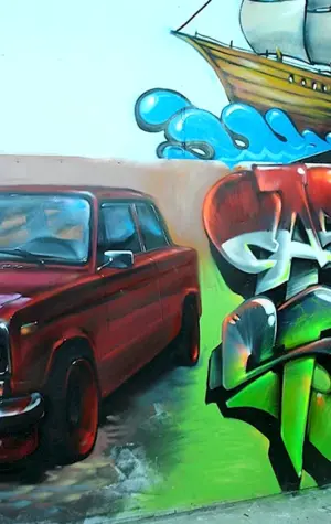 Граффити на авто