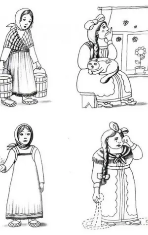 Иллюстрации к сказке Мороз Иванович Одоевского
