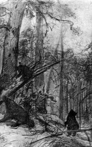 Иван Шишкин. Утро в Сосновом лесу. 1889