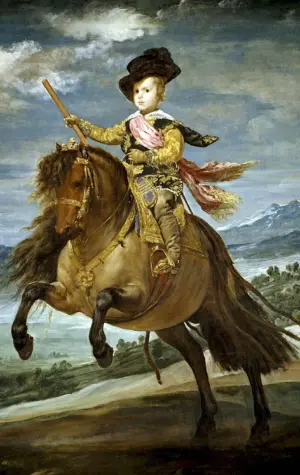 Конный портрет принца Бальтазара Карлоса Диего Веласкес