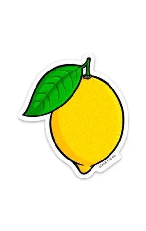 Лимон рисунок для детей