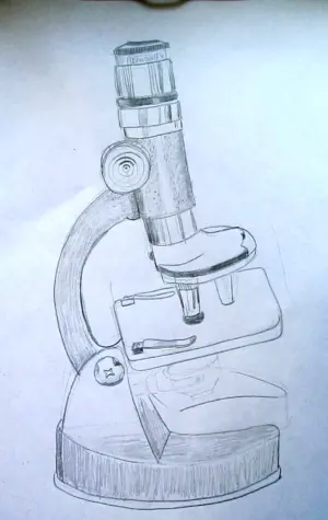 Микроскоп карандашом
