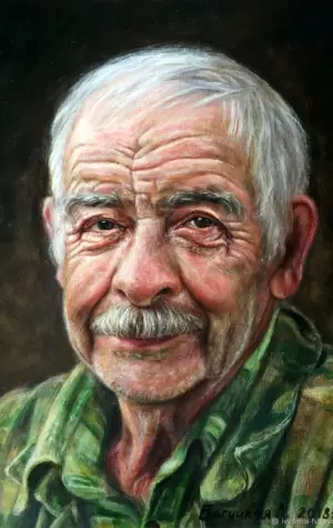 Николай Дмитриевич Баринов портрет дедушки