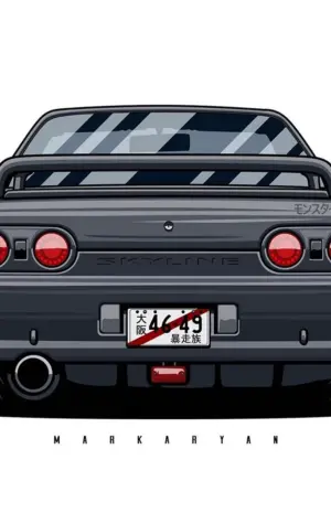 Nissan Skyline r32 Art