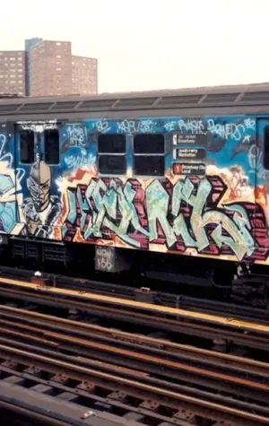 Первые граффити в Нью-Йорке
