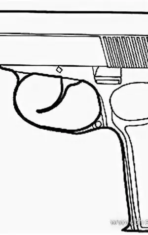 Пистолет Макарова из дерева чертежи