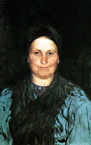 Портрет матери Репин