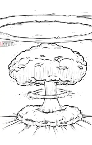Рисуем ядерный взрыв