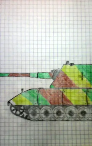 Рисунки по клеточкам танки