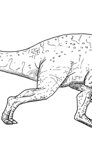Стигимолох динозавр раскраска