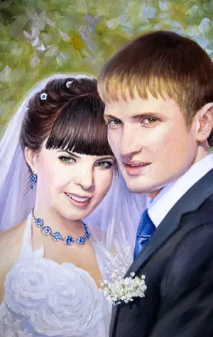 Свадебный портрет Тишинина