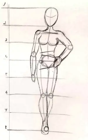 Тело человека для рисования