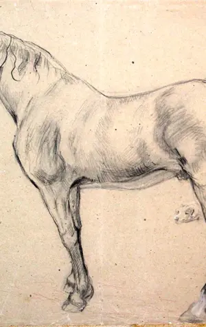 Валентин Серов. Лошадь. 1884