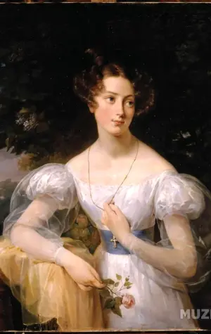 Женский портрет 19 век Романтизм
