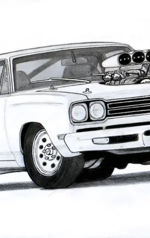 1969 Plymouth Road Runner чертежи