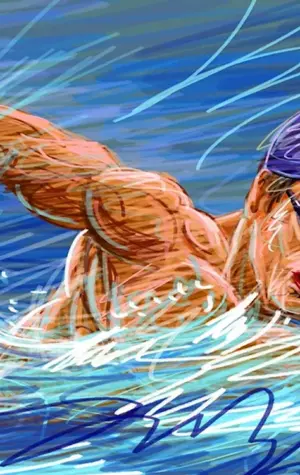 Балабанов картина пловец