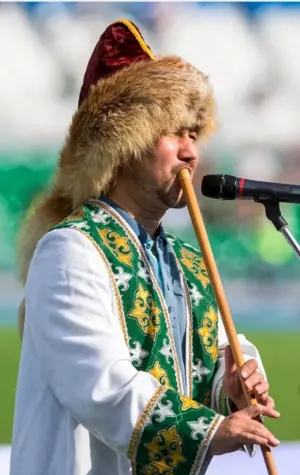 Башкирский национальный инструмент курай