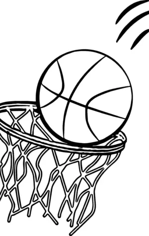 Баскетбол рисунок