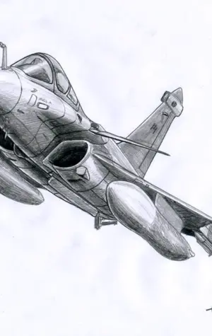 Dassault Rafale drawing