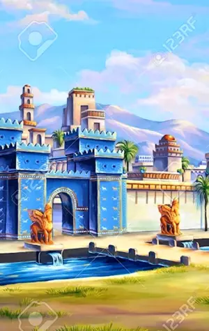 Древний Вавилон рисунок
