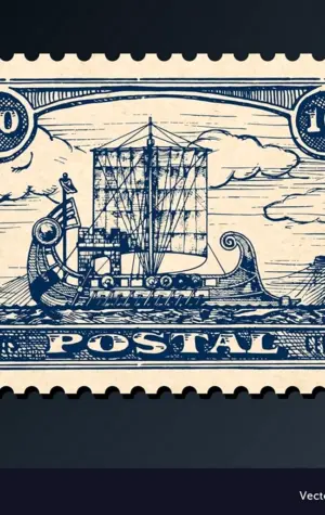 Эскиз почтовой марки
