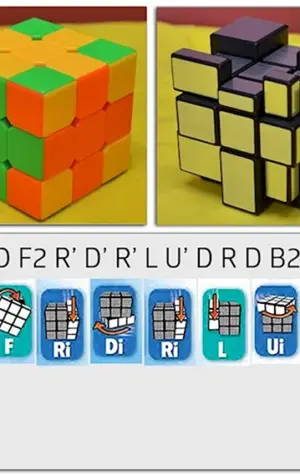 Фигуры кубика Рубика 3х3