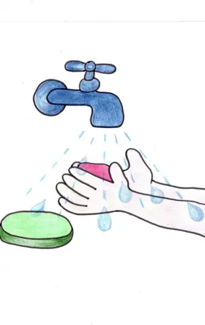 Гигиена мытья рук для детей